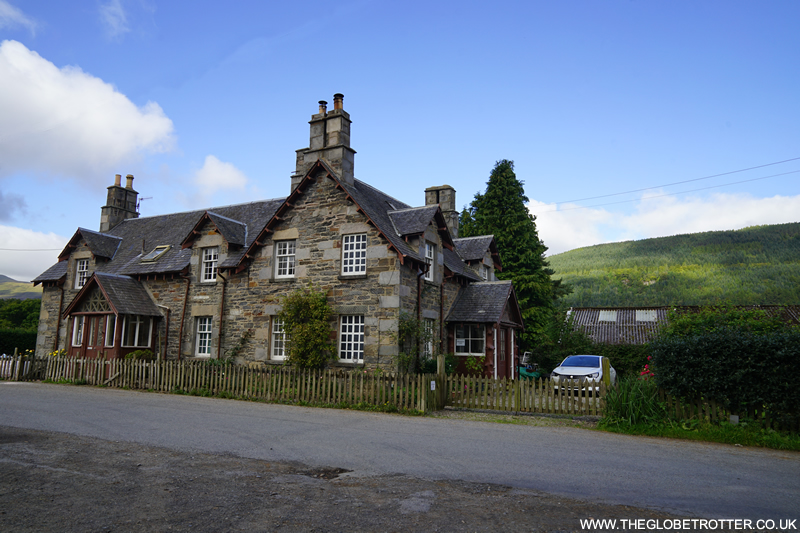 Stone cottage in the village of Acharn