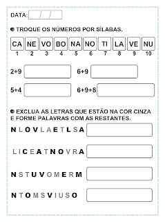 Caderno de Atividades para Educação Infantil 5 anos – Linguagem