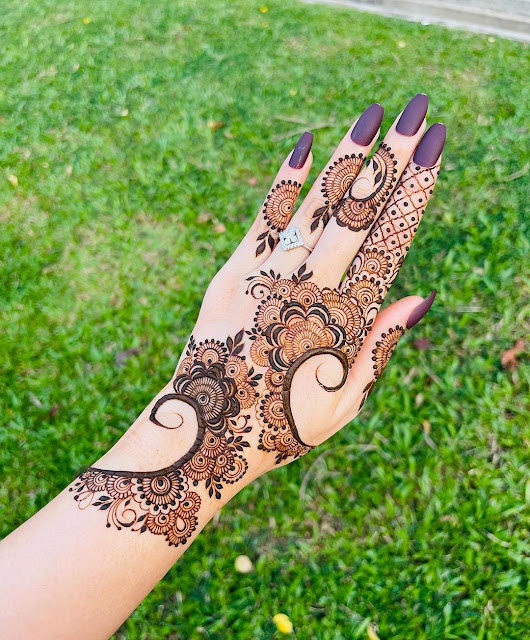 Rakhi Mehndi Design Simple