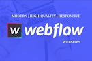 webflow website design create