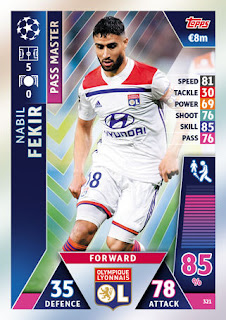 Match Attax UEFA Champions League 2018 2019 Olympique Lyonnais Set