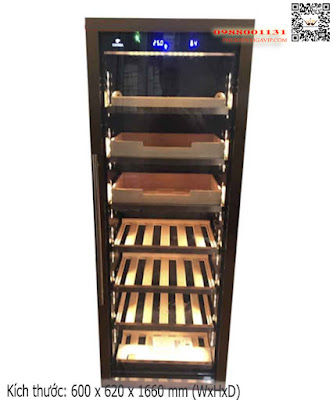 Hàng sẵn giao ngay: tủ bảo quản xì gà và rượu Golden Fire GF433 giá rẻ Kich-thuoc-tu-xi-ga-ruou-vang-Golden-Fire-gf433
