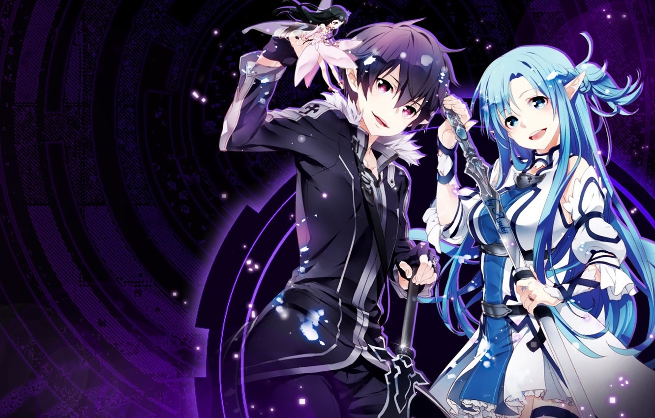 Kirigaya Kazuto X Yuuki Asuna wallpaper