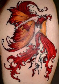 Art Amy Brown Fairy Tattoo On The Arm