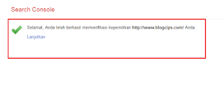 #Gambar 8 Cara Verifikasi Blog Ke Google Webmaster