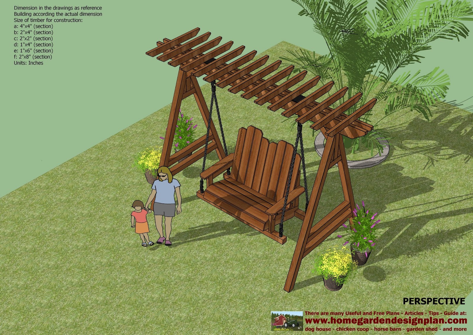 Woodworking garden swing woodworking plans PDF Free Download