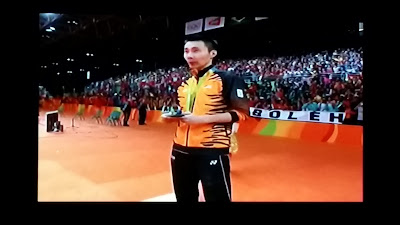 dato' lee chong wei menang pingat perak di olimpik rio