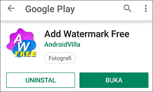 Cara Menambah Watermark Pada Foto/Gambar di Android