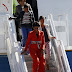 First Lady Michelle O. Arrives in Botswana...