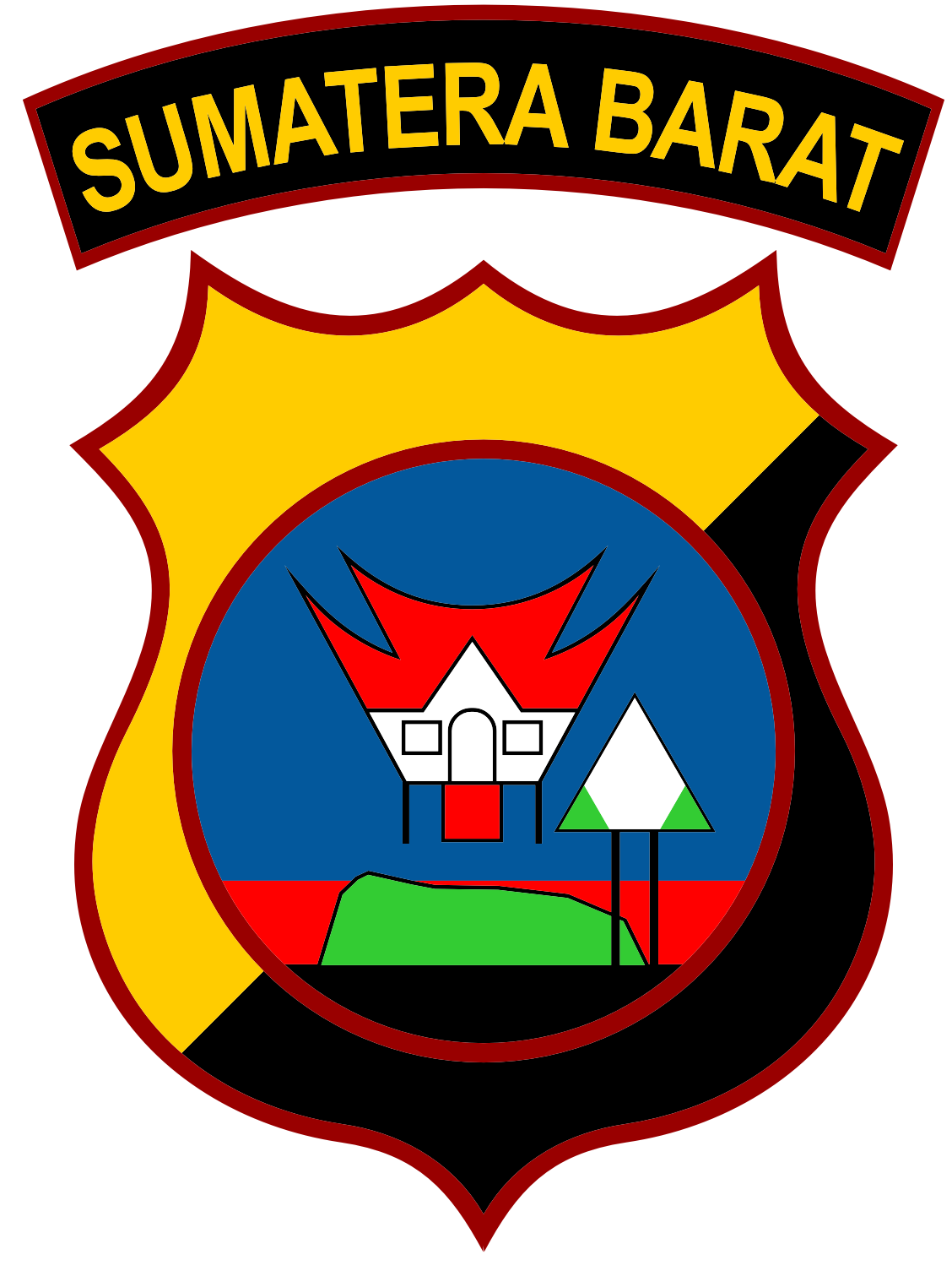 Logo Polda Sumatera Barat Kumpulan Logo Lambang Indonesia
