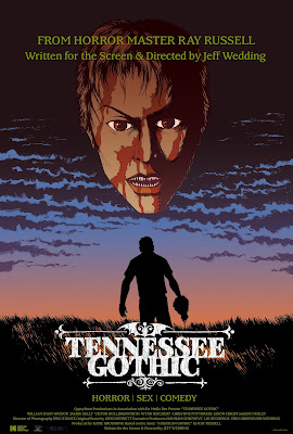 Official poster art for Jeff Wedding's TENNESSEE GOTHIC!