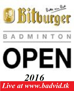 Bitburger Open 2016 live streaming and videos