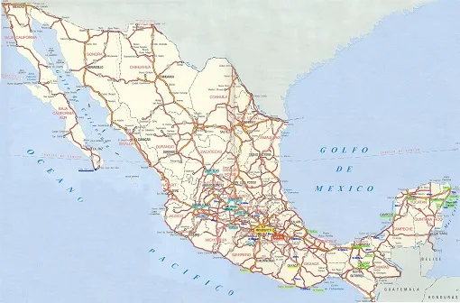 Distancias entre Ciudades de Mexico