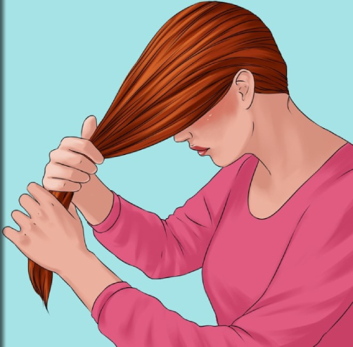 How to trim your own hair