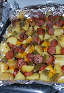 Smoked Sausage and Potato Bake