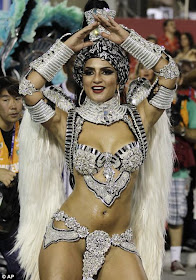 Five days of fun: Sunday night saw six samba schools showcase their mesmerising allegorical pageantry before a global television audience, the highlight of a five-day extravaganza.