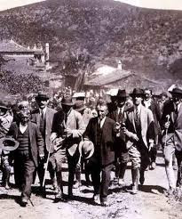 Visita del rey Alfonso XIII a Las Hurdes en 1922