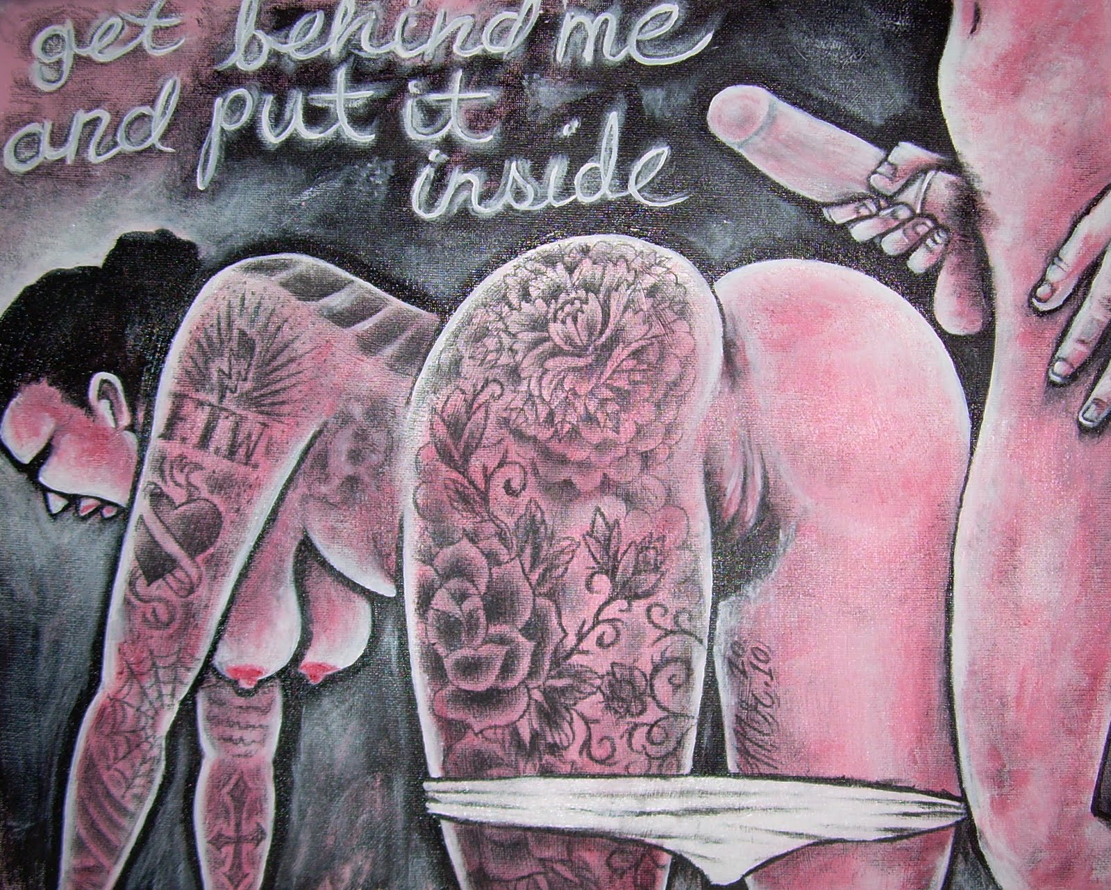 idle hands and a dirty mind-the erotic art of Mister