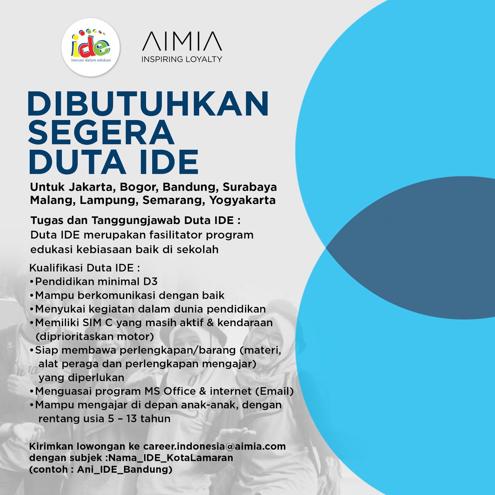 bursalampung AIMIA merupakan perusahaan yang bergerak dalam bidang managemen loyalitas yang berasal dari Kanada Salah satunya managemen CSR Program