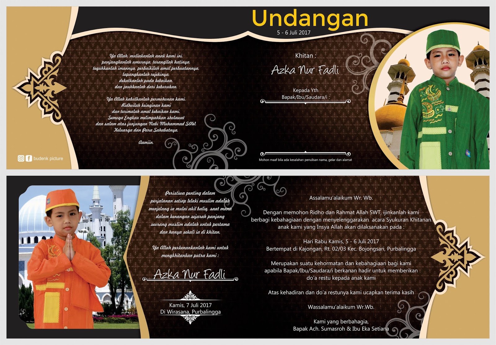  Undangan Khitanan  Modern Budenk Pictures