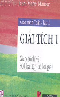 Giáo trình toán Giải tích 1 - NXB Giáo dục