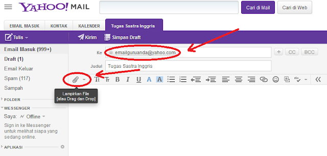 Cara Mengirim Tugas Melalui Email