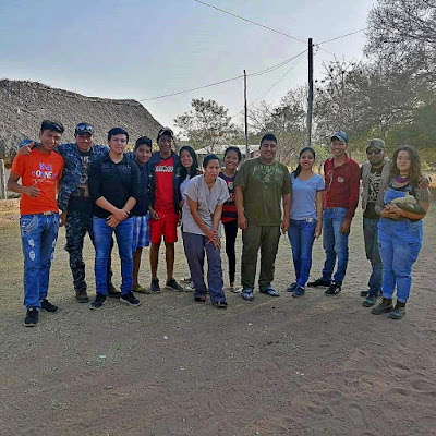 En el centro de rescate de animales se han volcado con la extinción