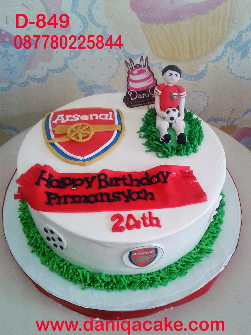 DaniQa Cake And Snack Kue Ulang Tahun Arsenal