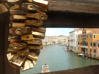 Love Locks On The Grand Canal, Venice, Italy | TheVillaHunter.com