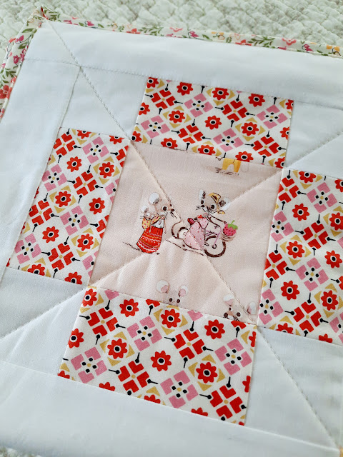 Heather Ross baby quilt by Heidi Staples of Fabric Mutt