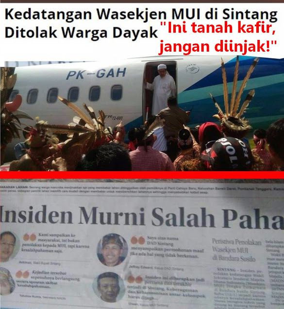 Kalau Korbannya ISLAM, Disebut Kejadian Murni Karena "SALAH PAHAM"