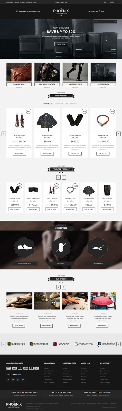 Premium Magento Responsive Theme