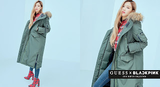 Blackpink For Guess Korea Winter 2018 Collections