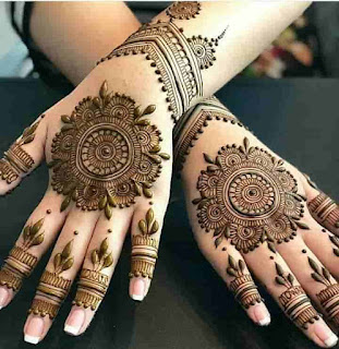 Dubai Style Mehndi Design