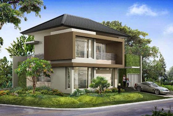 desain rumah mewah keren 2 Lantai - gambar 06