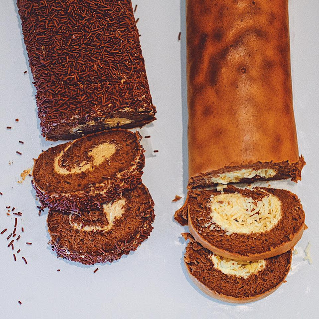 Swiss Roll Cake