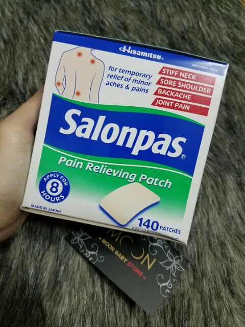 [ moonbaby ] Miếng dán Salonpas của Nhật