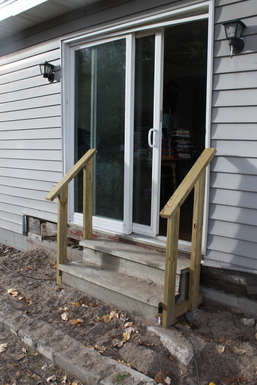pictures of back door steps Back Door Steps Handrail | 1067 x 1600