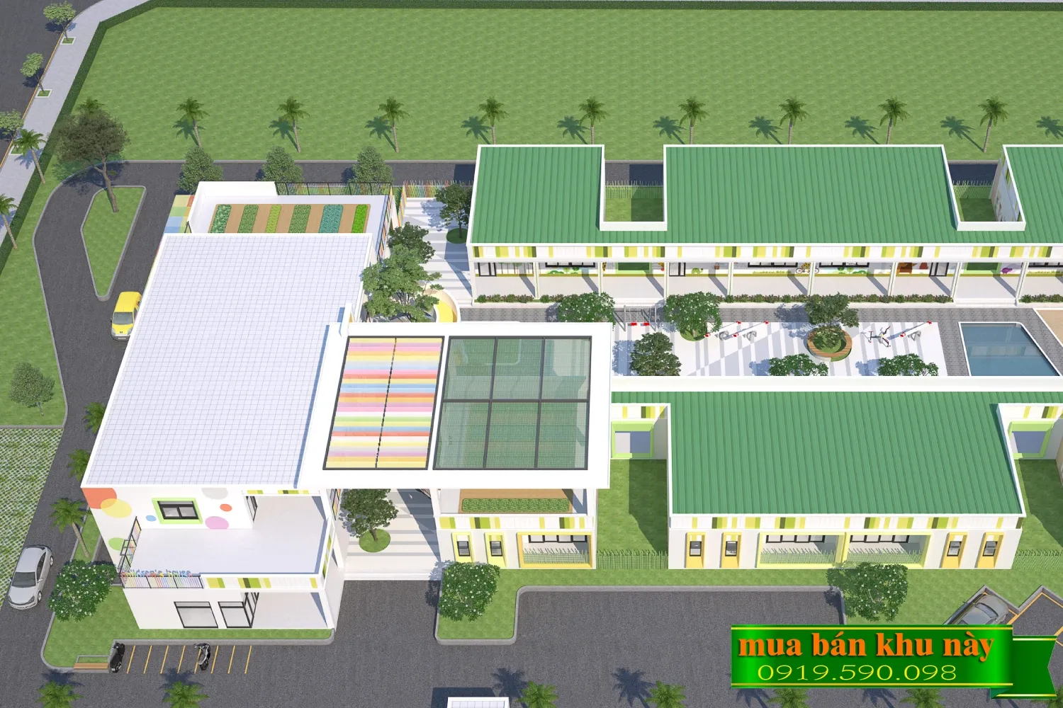 trường học nội khu KĐT Phúc Hưng Golden