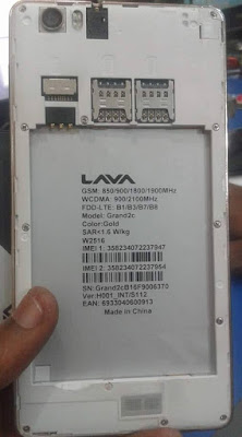 LAVA Grand2c  DEAD RECOVERY FIRMWARE 100% TESTED