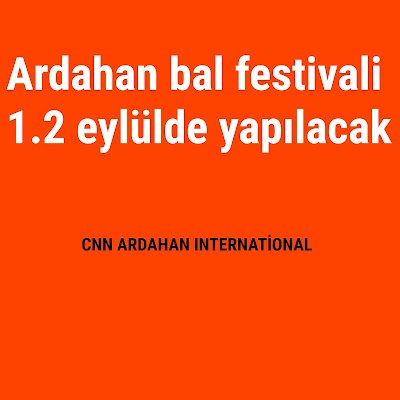 Ardahan bal festivali 2018 