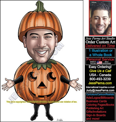 Real Estate Agent Halloween Card Ad Logo