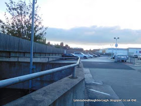 Dead Lane used to run where the fence of this car park is now.