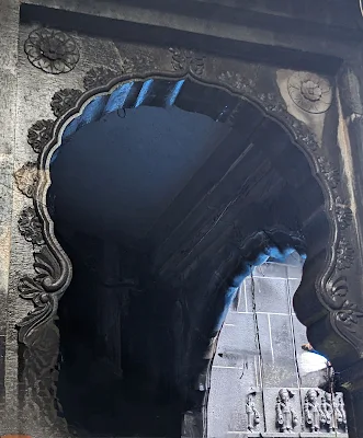 Carvings on Bhimashankar temple