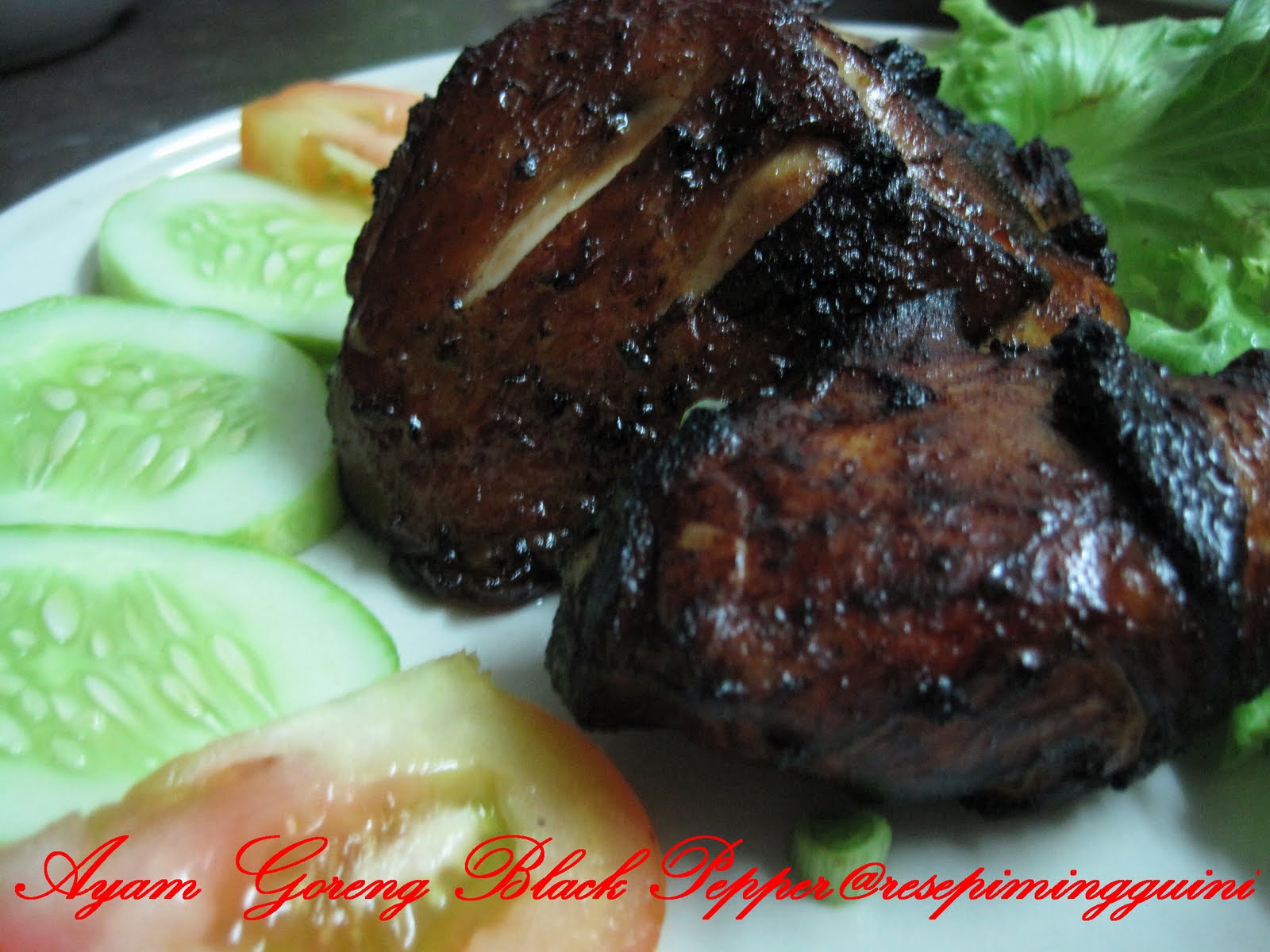 Nasi Ayam Black Pepper  Resepi Minggu Ini