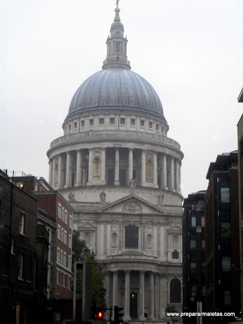 ruta por el distrito financiero de Londres