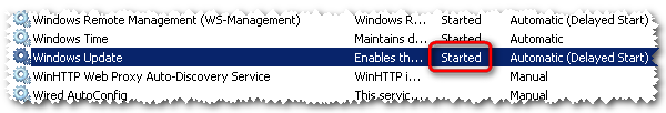 Windows Update Service