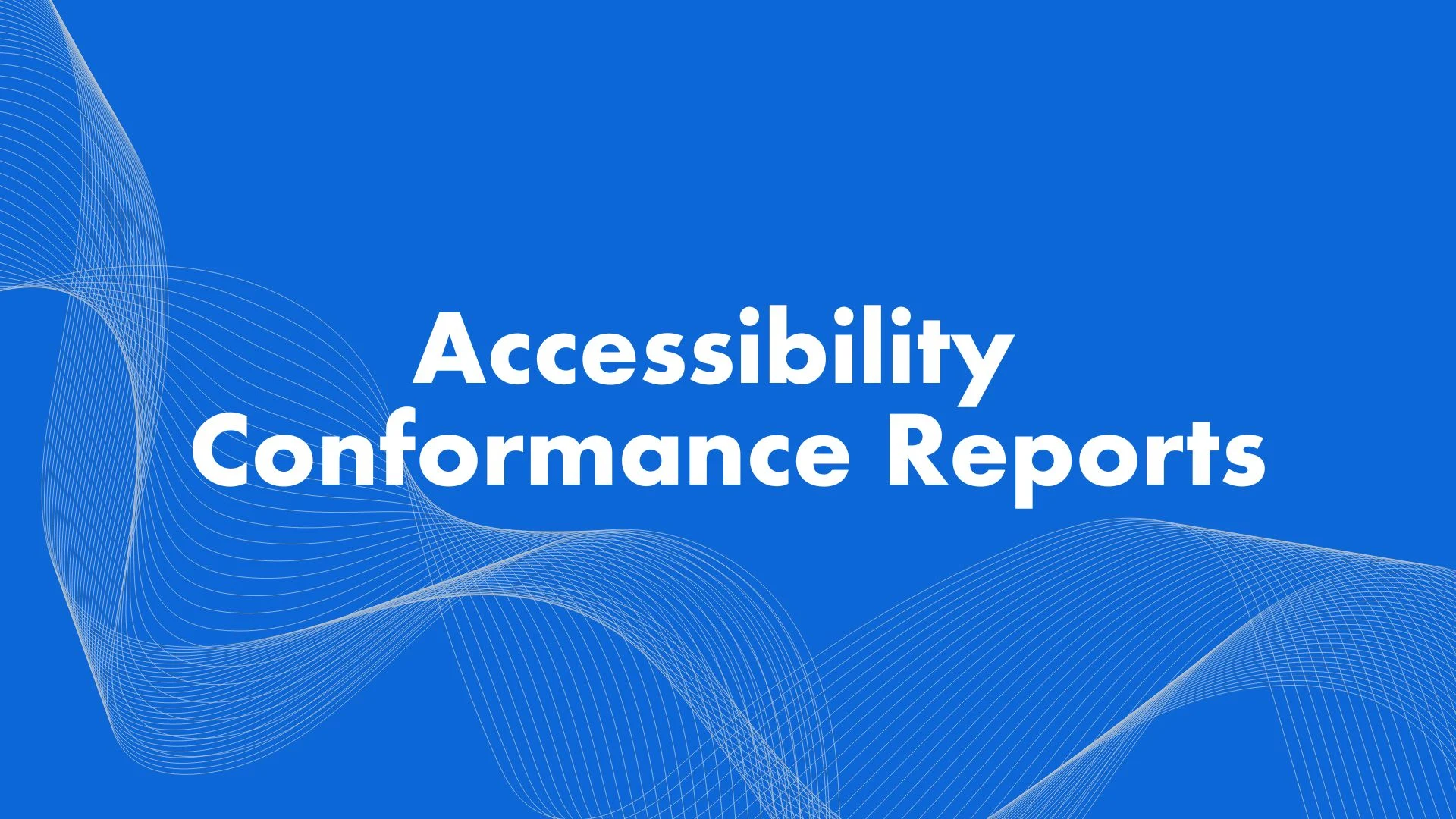 IndraStra Global Accessibility Conformance Reports