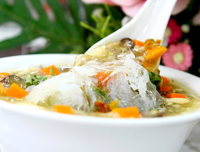 Bật mí công thức giảm cân với món soup yến sào với nấm tươi ngon tuyệt cú mèo 1