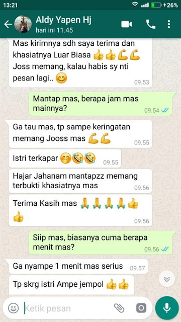 Testimoni Hajar Jahanam Obat Kuat Oles TERBARU Asli Pengalaman SENDIRI